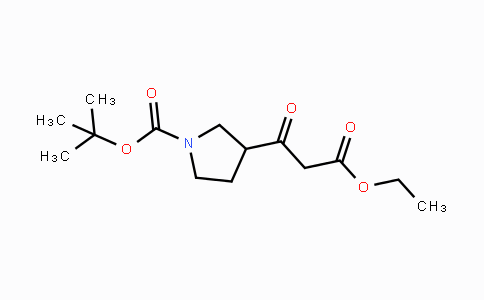 CAS No. 889955-52-6, 1-Boc-3-(3-ethoxy-3-oxopropanoyl)pyrrolidine