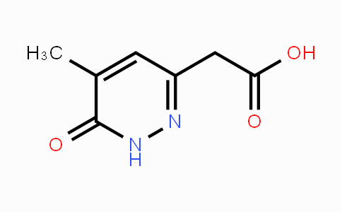 CAS No. 261768-25-6, 2-(5-Methyl-6-oxo-1,6-dihydropyridazin-3-yl)acetic acid