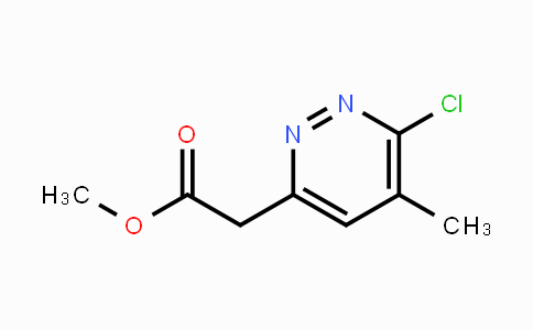 CAS No. 1408074-63-4, Methyl (6-chloro-5-methyl-pyridazin-3-yl)acetate