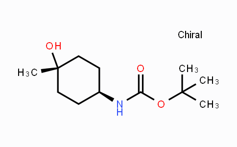 CAS No. 233764-31-3, trans-4-(Boc-amino)-1-methylcyclohexanol