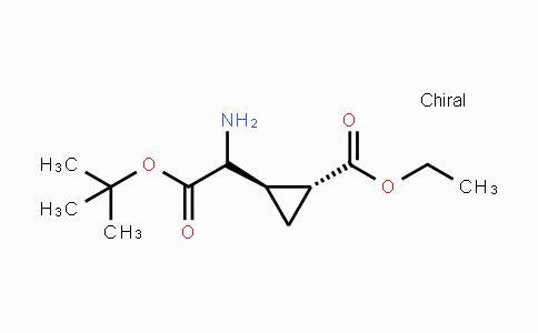 CAS No. 946598-53-4, Ethyl (1R,2R)-rel-2-(Boc-aminomethyl)-cyclopropanecarboxylate