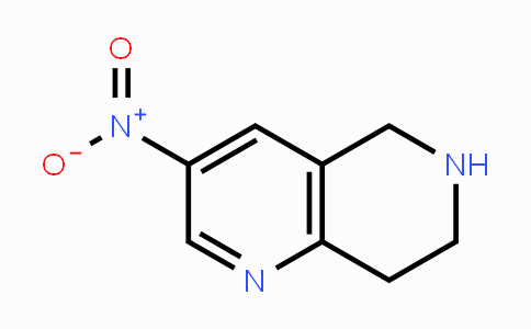 CAS No. 123792-68-7, 3-Nitro-5,6,7,8-tetrahydro-1,6-naphthyridine
