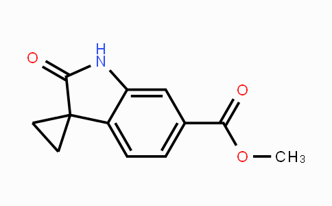 CAS No. 83414-46-4, Methyl 1',2'-dihydro-2'-oxo-spiro[cyclopropane-1,3'-[3H]indole]-6'-carboxylate