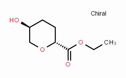 CAS No. 100514-05-4, Ethyl trans-5-hydroxy-tetrahydro-pyran-2-carboxylate