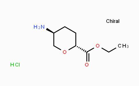 CAS No. 146689-73-8, Ethyl trans-5-amino-tetrahydro-pyran-2-carboxylate hydrochloride