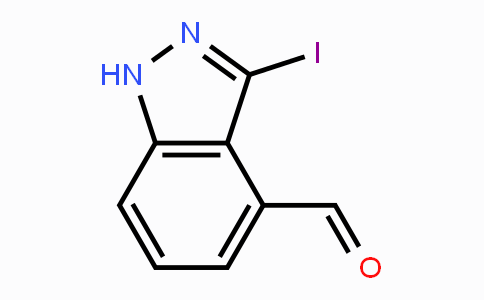 CAS No. 944904-44-3, 3-Iodo-1H-indazole-4-carbaldehyde