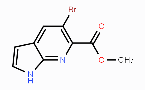 CAS No. 1408074-64-5, Methyl 5-bromo-7-azaindole-6-carboxylate