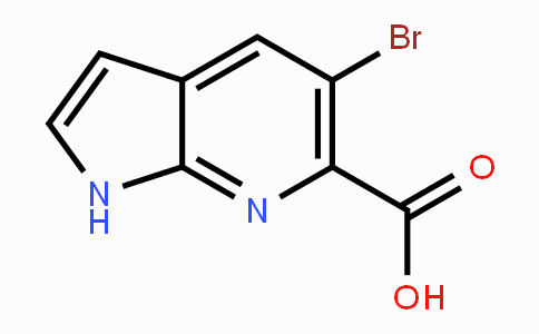 CAS No. 1190322-26-9, 5-Bromo-7-azaindole-6-carboxylic acid