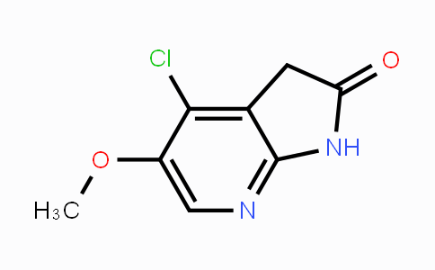 CAS No. 1190322-44-1, 4-Chloro-5-methoxy-7-aza-2-oxindole