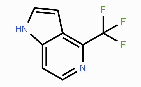 CAS No. 1190309-89-7, 4-(Trifluoromethyl)-5-azaindole