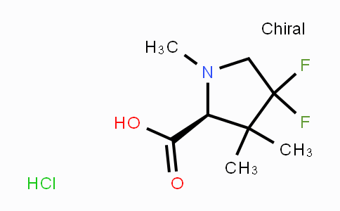 CAS No. 1408229-33-3, Methyl 4,4-difluoro-3,3-dimethyl-L-proline hydrochloride