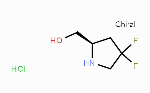 CAS No. 1315593-71-5, (R)-2-(Hydroxymethyl)-4,4-difluoropyrrolidine hydrochloride