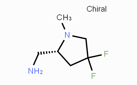 CAS No. 1407997-79-8, (R)-2-Aminomethyl-1-methyl-4,4-difluoropyrrolidine