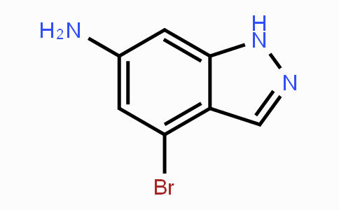 CAS No. 885518-53-6, 6-Amino-4-bromoindazole
