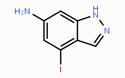 CAS No. 885519-88-0, 6-Amino-4-iodo-1H-indazole