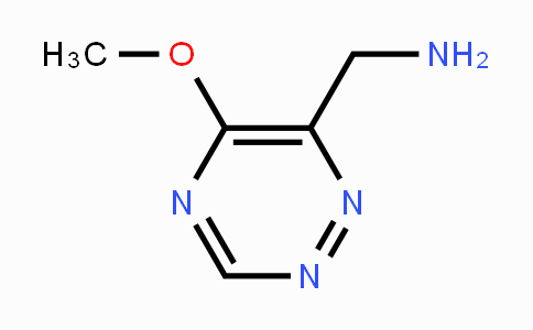 CAS No. 1196395-68-2, 5-Methoxy-1,2,4-triazine-6-methanamine