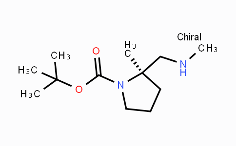 CAS No. 1407997-83-4, (2R)-1-Boc-2-methyl-2-(methylaminomethyl)-pyrrolidine