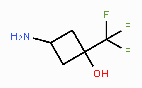 CAS No. 1251924-07-8, 3-Amino-1-(trifluoromethyl)cyclobutan-1-ol
