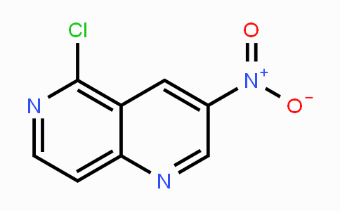 CAS No. 1211534-54-1, 5-Chloro-3-nitro-1,6-naphthyridine