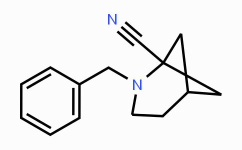 CAS No. 1169708-27-3, 2-(Phenylmethyl)-2-azabicyclo-[3.1.1]heptane-1-carbonitrile