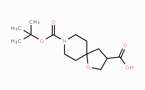CAS No. 1160246-97-8, 8-Boc-1-oxa-8-azaspiro[4.5]decane-3-carboxylic acid