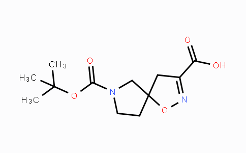 CAS No. 1160247-02-8, 7-Boc-1-oxa-2,7-diazaspiro-[4.4]non-2-ene-3-carboxylic acid