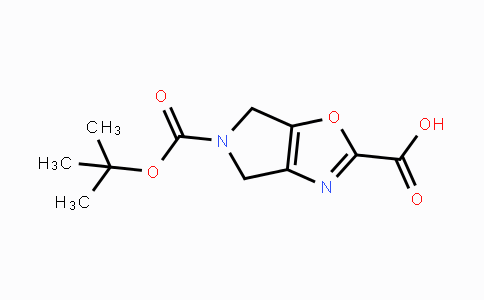 CAS No. 1211529-82-6, 5-Boc-5,6-dihydro-4H-pyrrolo-[3,4-d]oxazole-2-carboxylicacid
