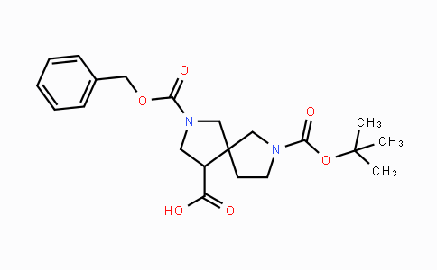 CAS No. 1160247-20-0, 2-Cbz-7-Boc-2,7-diazaspiro-[4.4]nonane-4-carboxylicacid