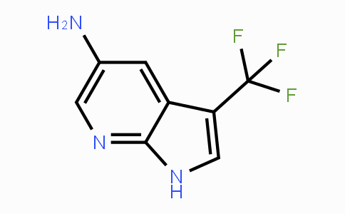 CAS No. 1186501-73-4, 5-Amino-3-(trifluoromethyl)-7-azaindole