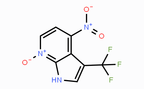 CAS No. 892414-49-2, 4-Nitro-3-(trifluoromethyl)-7-azaindole-7-oxide