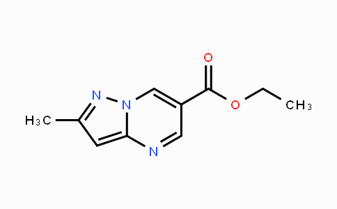CAS No. 1263061-14-8, Ethyl 2-methylpyrazolo-[1,5-a]pyrimidine-6-carboxylate