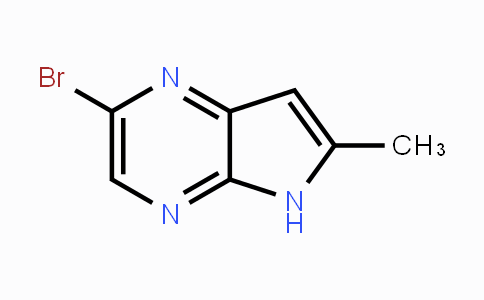 CAS No. 1228450-58-5, 2-Bromo-6-methyl-5H-Pyrrolo[2,3-b]pyrazine