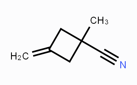 CAS No. 32082-16-9, 1-Methyl-3-methylenecyclobutanecarbonitrile