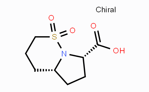 CAS No. 1316754-63-8, (4AR,7S)-hexahydro-2H-pyrrolo[1,2-b][1,2]-thiazine-7-carboxylic acid 1,1-dioxide