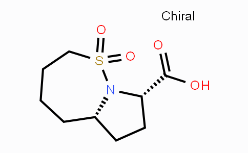 CAS No. 1316754-64-9, (5AS,8S)-Octahydro-pyrrolo[1,2-b][1,2]thiazepine-8-carboxylic acid 1,1-dioxide