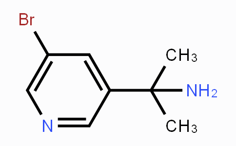 CAS No. 1211519-20-8, 2-(5-Bromopyridin-3-yl)propan-2-amine