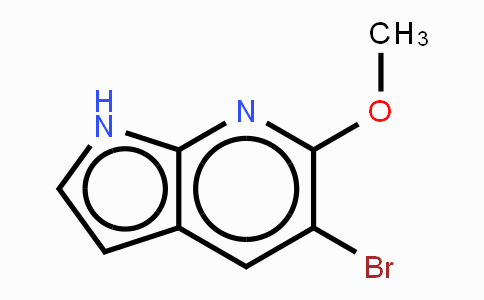 CAS No. 1190321-63-1, 5-Bromo-6-methoxy-7-zazindole