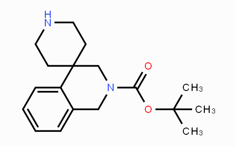 857898-70-5 | tert-Butyl 1H-spiro[isoquinoline-4,4'-piperidine]-2(3H)-carboxylate
