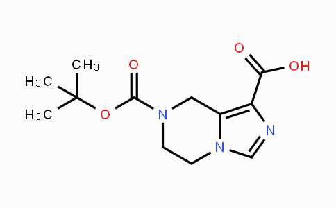 CAS No. 1160248-16-7, 7-(tert-Butoxycarbonyl)- 5,6,7,8-tetrahydroimidazo-[1,5-a]pyrazine-1-carboxylic acid