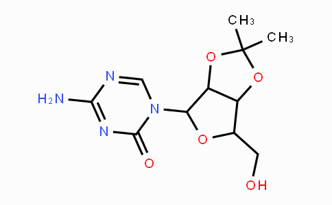 CAS No. 686300-58-3, 4-Amino-1-(6-(hydroxymethyl)-2,2-dimethyltetrahydrofuro[3,4-d][1,3]dioxol-4-yl)-1,3,5-triazin-2(1H)-one