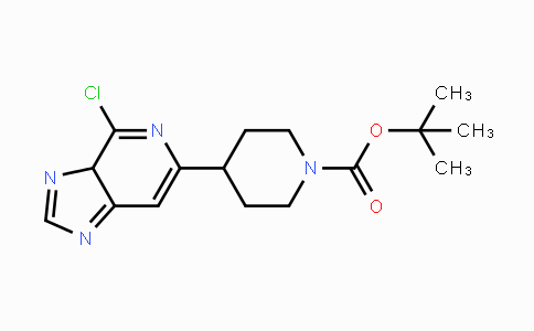 CAS No. 1251021-83-6, tert-Butyl 4-(4-chloro-3aH-imidazo[4,5-c]-pyridin-6-yl)piperidine-1-carboxylate