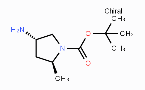 CAS No. 152673-32-0, tert-Butyl (2S,4S)-4-amino-2-methylpyrrolidine-1-carboxylate