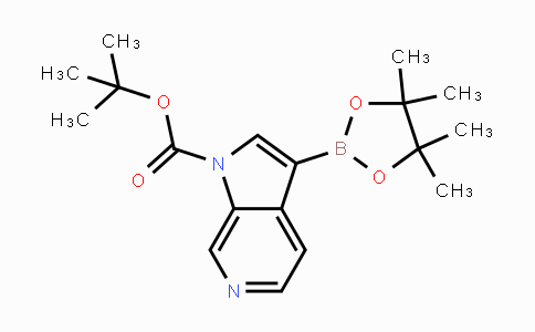 CAS No. 1174038-67-5, 1-Boc-6-Azaindole-3-boronic acid pinacol ester