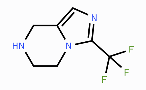 CAS No. 959238-29-0, 3-(Trifluoromethyl)-5,6,7,8-tetrahydroimidazo-[1,5-a]pyrazine
