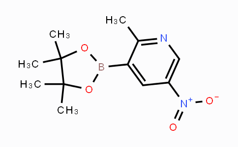 1008138-66-6 | 2-Methyl-5-nitropyridine-3-boronic acid pinacol ester