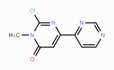 CAS No. 503860-54-6, 2-Chloro-3-methyl-6-(pyrimidin-4-yl)pyrimidin-4-one