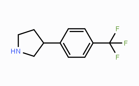 1000198-76-4 | 3-[4-(Trifluoromethyl)phenyl]-pyrrolidine