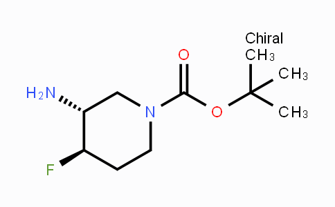 CAS No. 1273567-30-8, (3R,4R)-Rel-3-Amino-1-Boc-4-fluoropiperidine