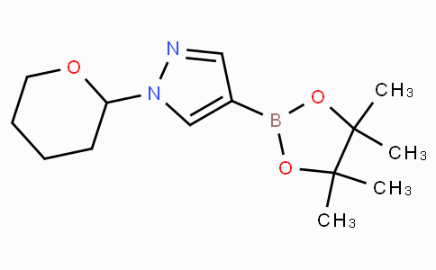 CAS No. 1003846-21-6, 1-(Tetrahydro-2H-pyran-2-yl)-4-(4,4,5,5-tetramethyl-1,3,2-dioxaborolan-2-yl)-1H-pyrazole