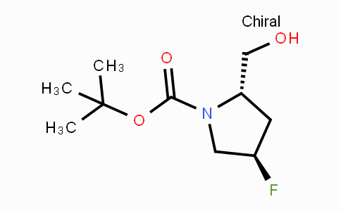 CAS No. 1138324-48-7, (2S,4R)-1-(tert-Butoxycarbonyl)-4-fluoro-2-hydroxymethylpyrrolidine
